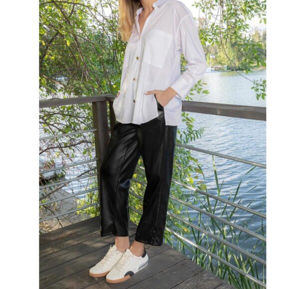 "Tilly" Faux Leather Pant - Picture 3 of 4